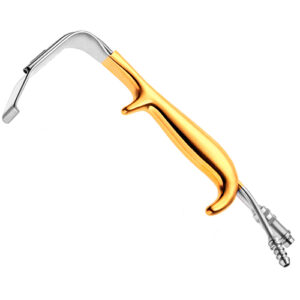 TEBBETTS Retractor with Fiber Optic Illumuination and Irrigation